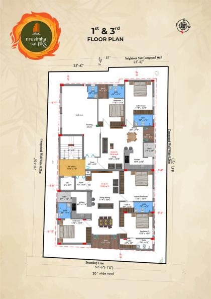Nrusimha Sai PKS  First Floor Plan
